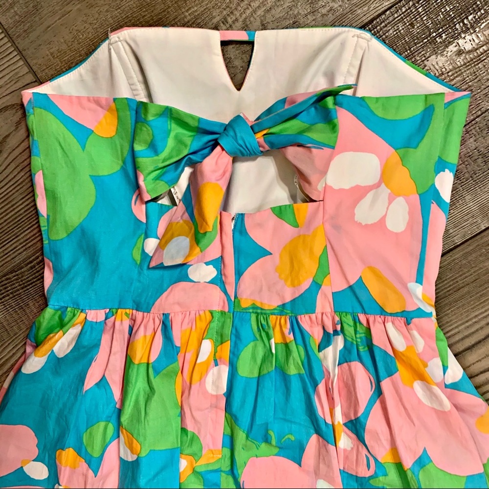 Lilly Pulitzer | Richelle Tie Back Dress SZ 00 - Picture 6 of 7